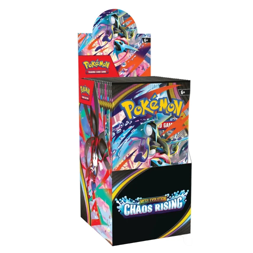 2026 Pokémon Mega Evolution Chaos Rising Half Booster Box